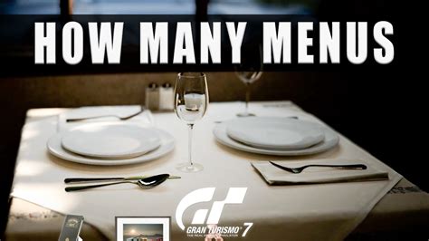 How Many Menu Books in GT7: A Deep Dive into the Culinary World of Racing